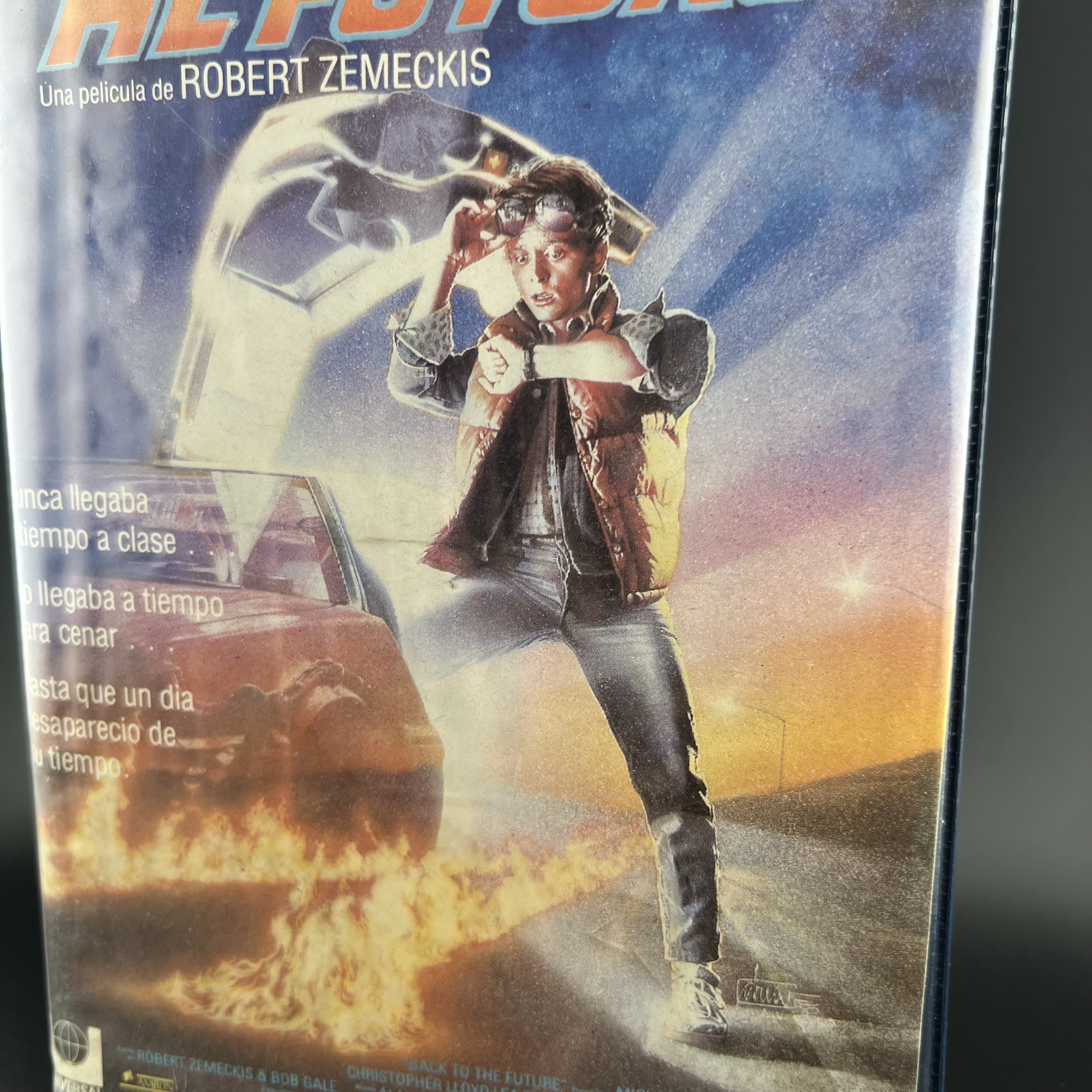 🎬​📼​ Regreso al futuro (Back to the Future, 1985)​​ ​​— Edición VHS Videoclub (ESP 1986)