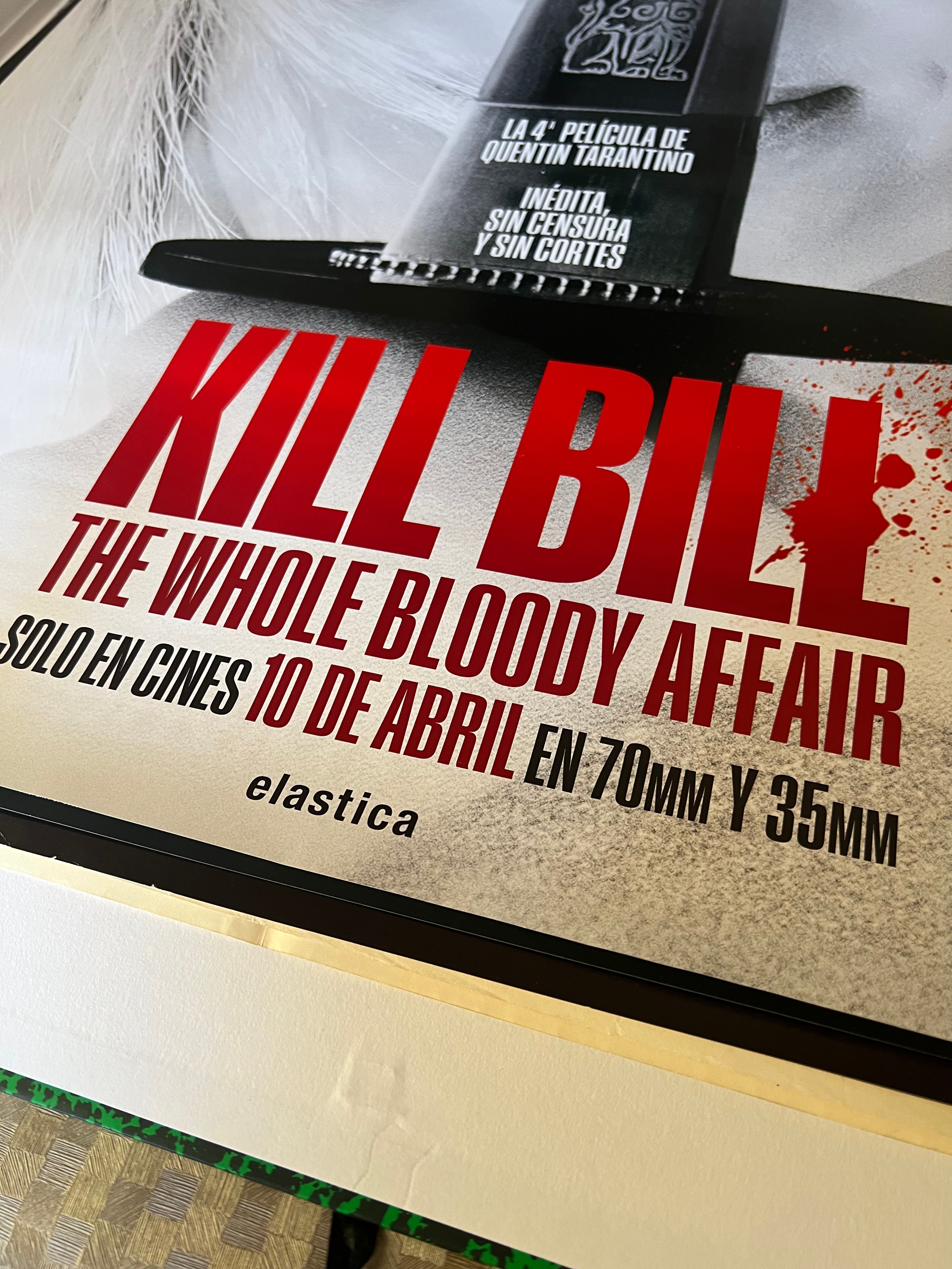 🖼️🎥 Kill Bill: The Whole Bloody Affair (2003/2026) — Cartel de cine (ESP 2026)