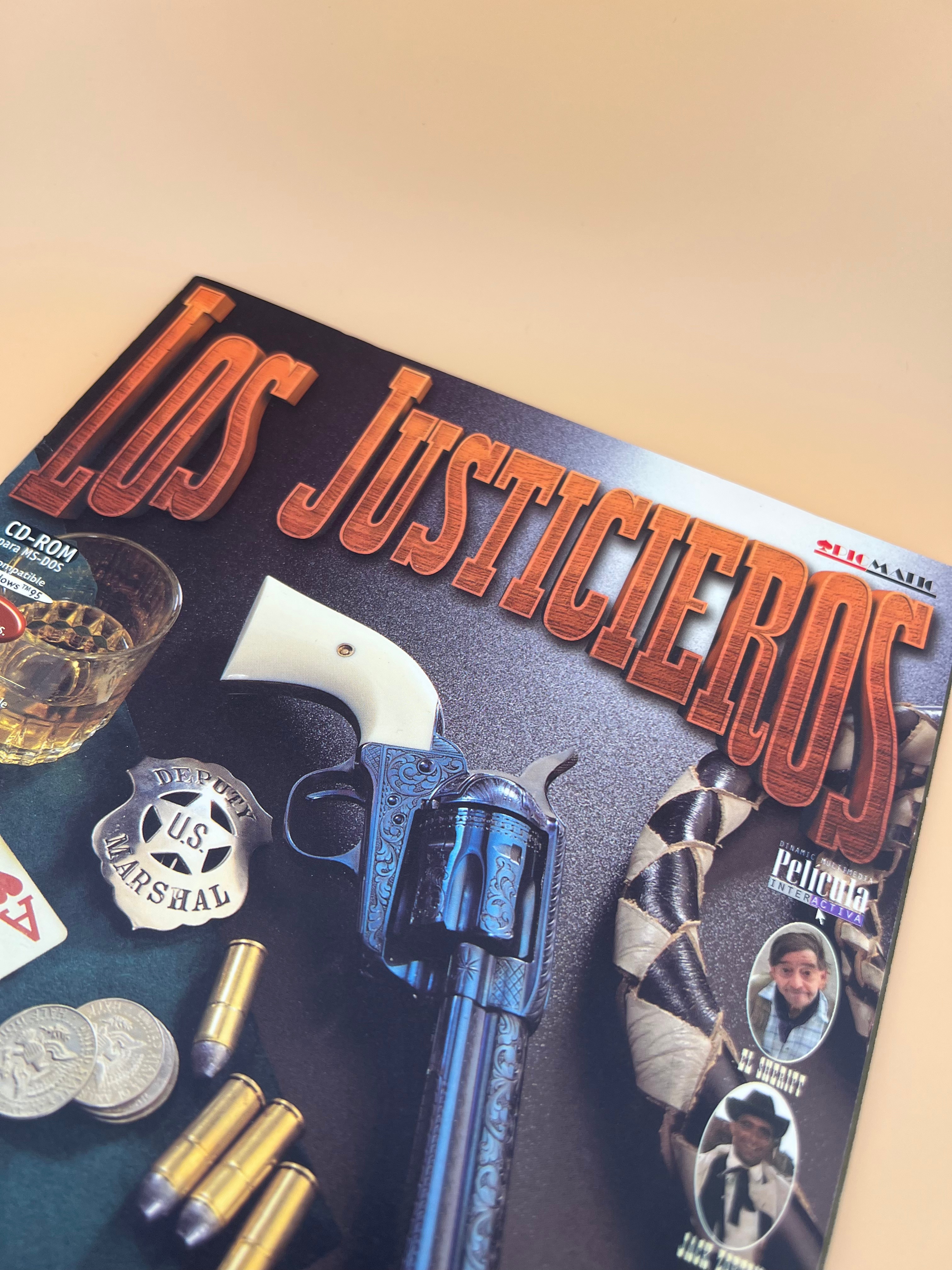 ​​​​​​​​​🎮​💻​ Los Justicieros (1996) — PC CD-ROM · Dinamic Multimedia (Blíster ESP)​​​​​​​​​​