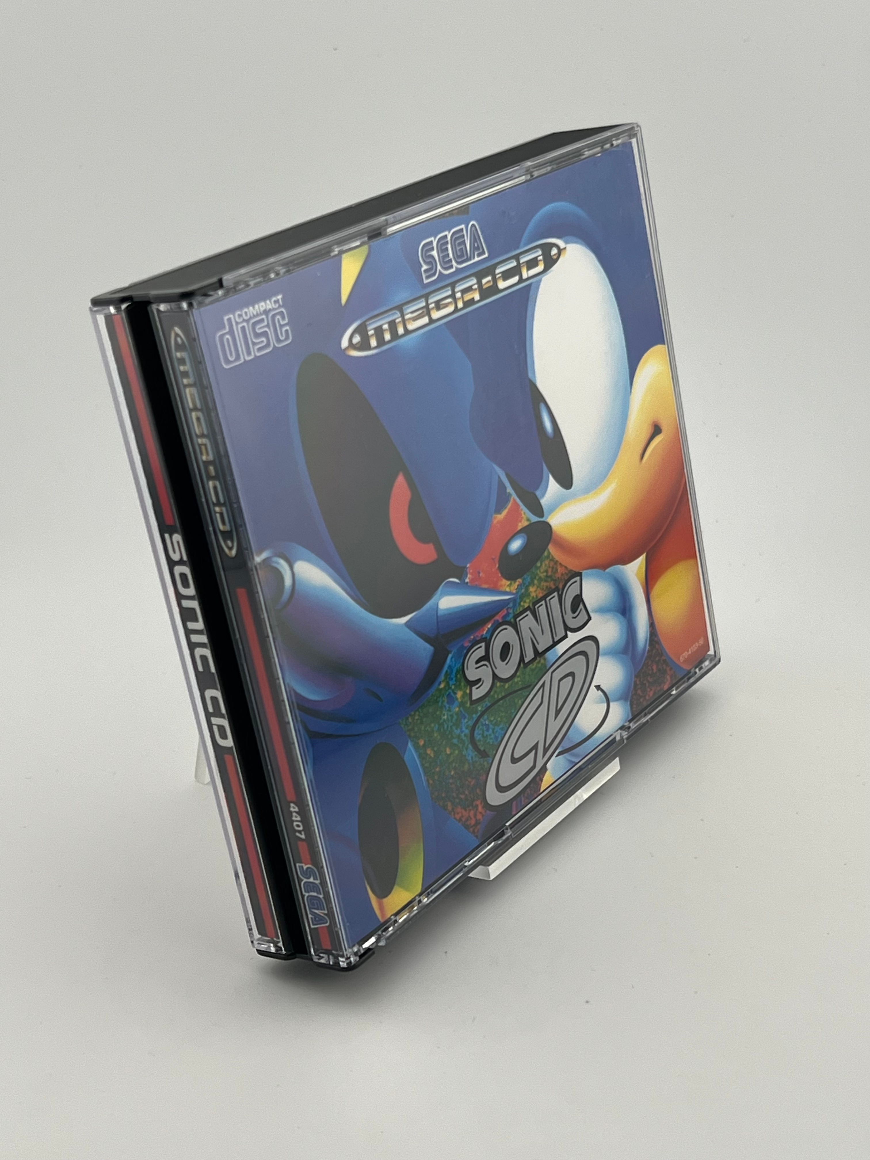 🎮💿 Sonic CD (1993) — Sega Mega-CD · Sega (PAL EUR)