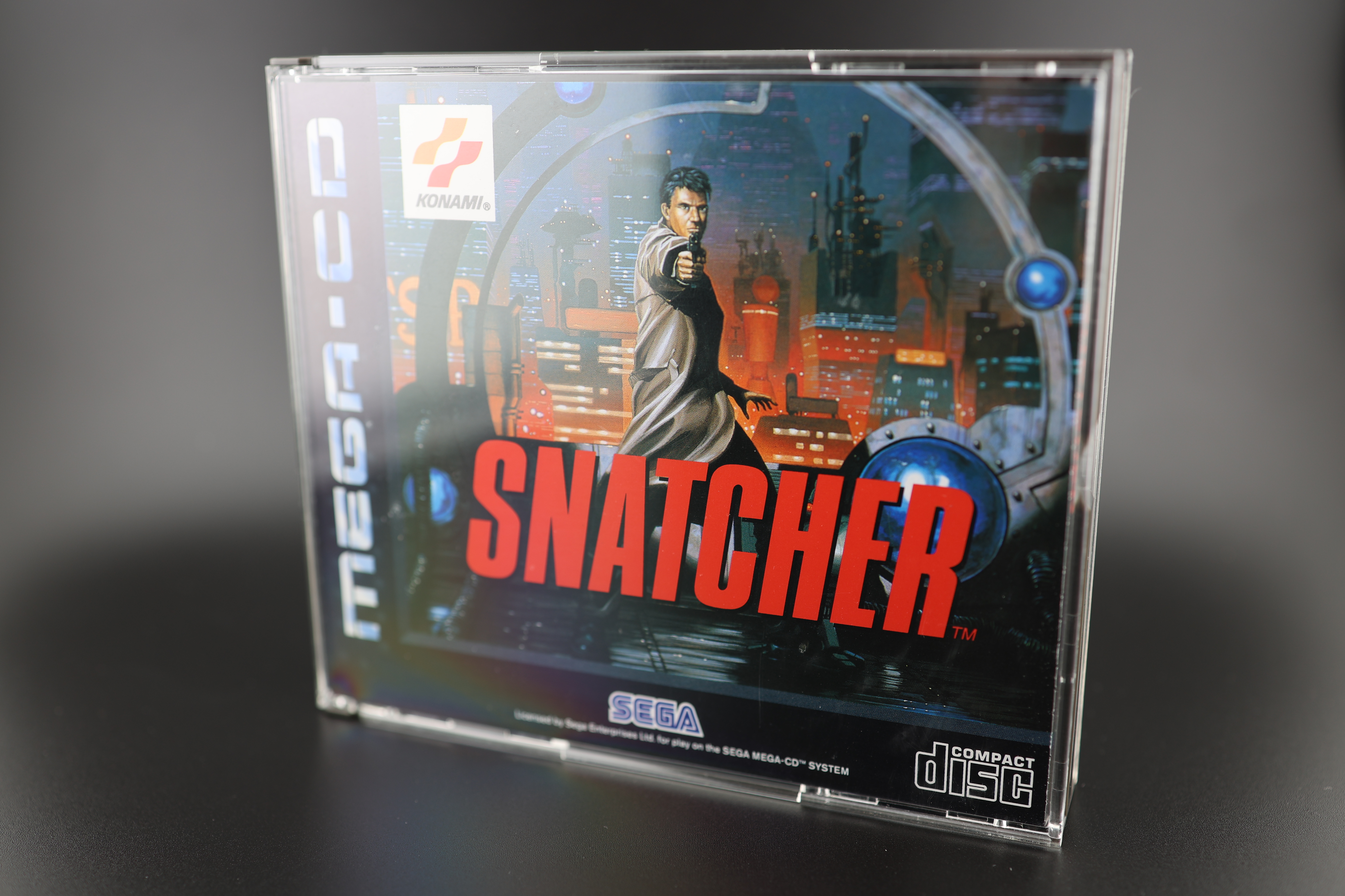 🎮​💿​ Snatcher (1994) – Sega Mega-CD – Konami (PAL UK)